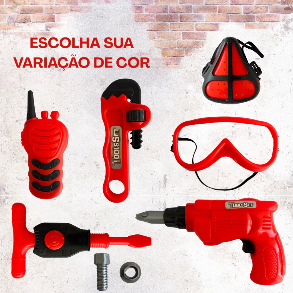 Kit Ferramentas Pequeno Construtor