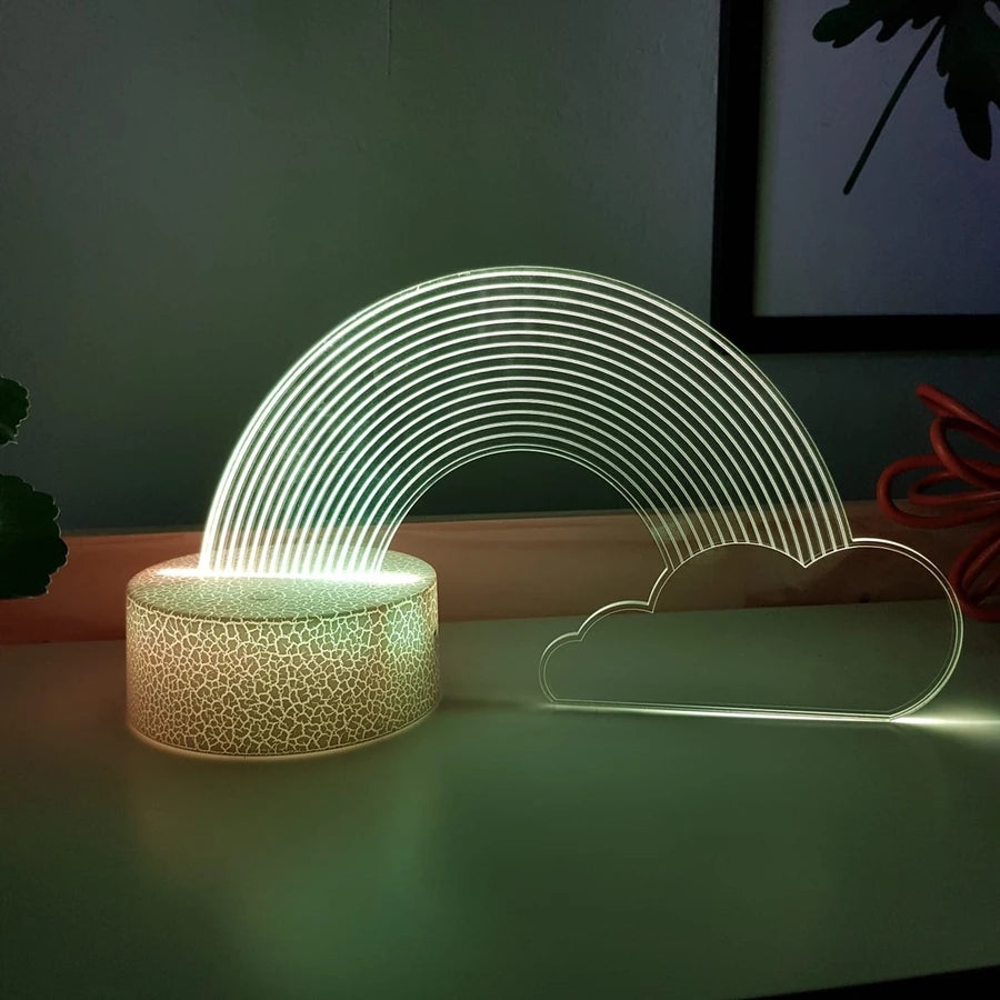 Luminária Arco-Íris Mágico