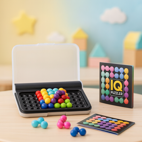 IQ 3D Puzzle - Painel Descobre & Encaixa