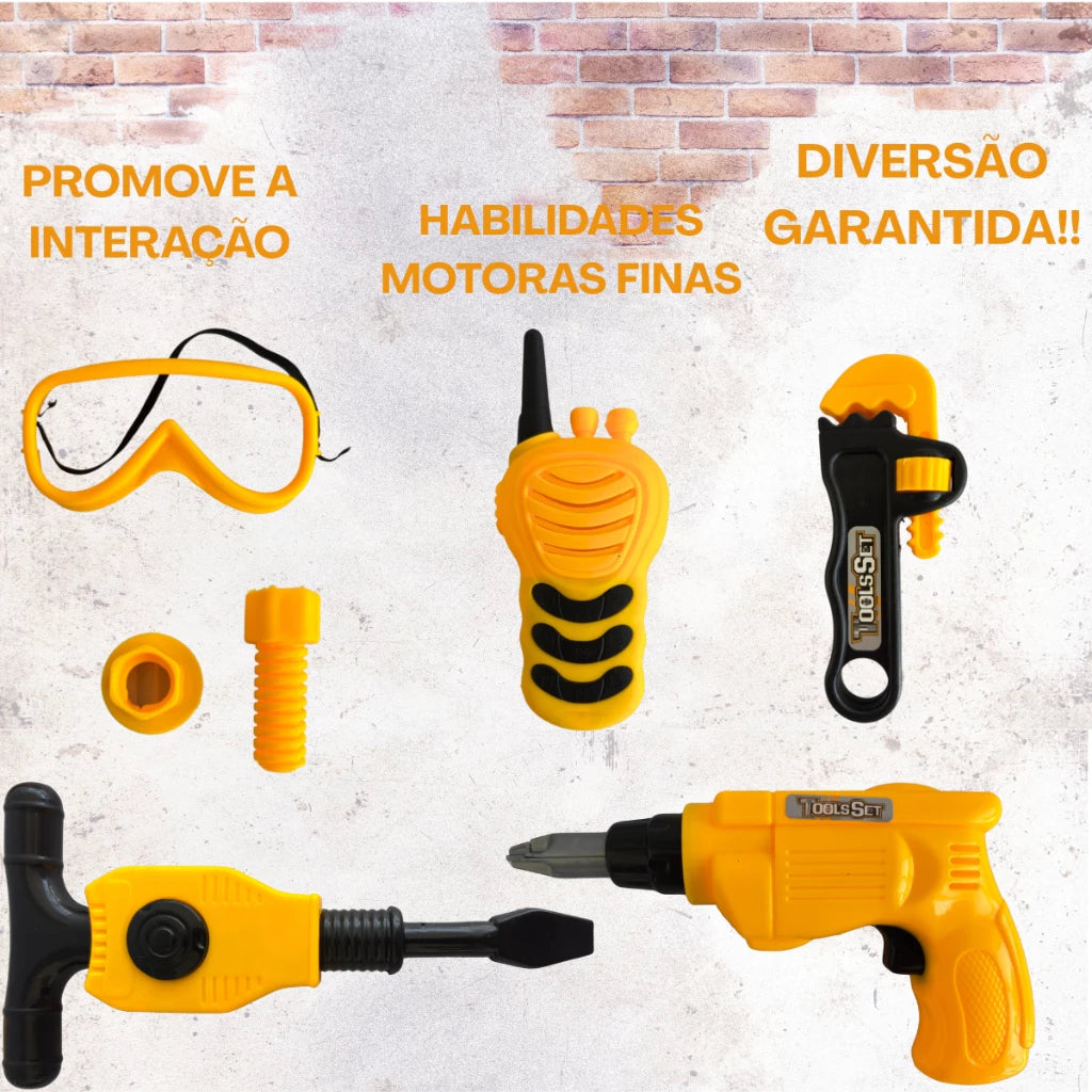 Kit Ferramentas Pequeno Construtor