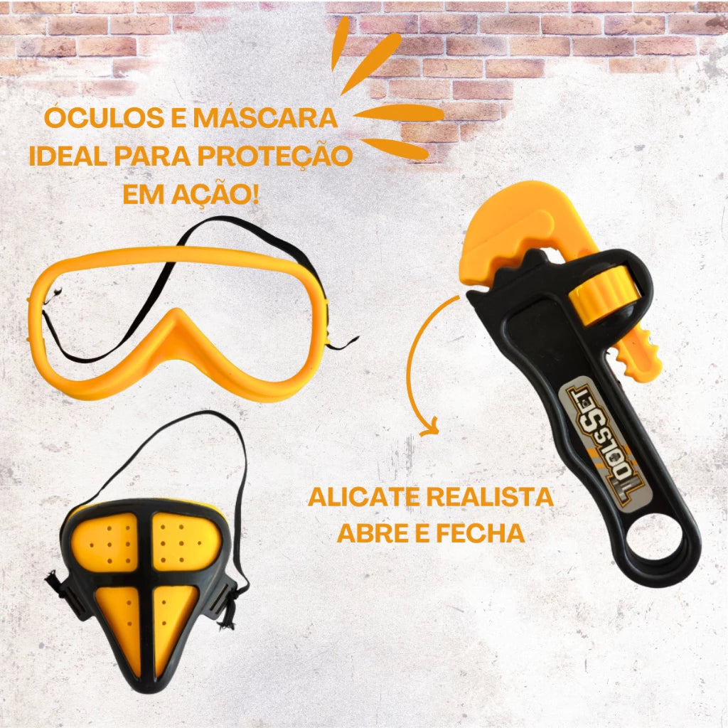 Kit Ferramentas Pequeno Construtor