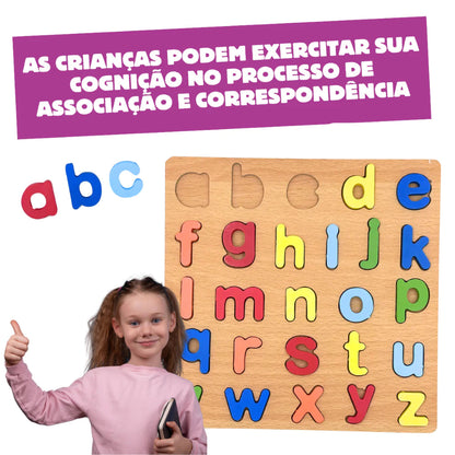 Kit 2 Tabuleiros - Quadro ABC & Números